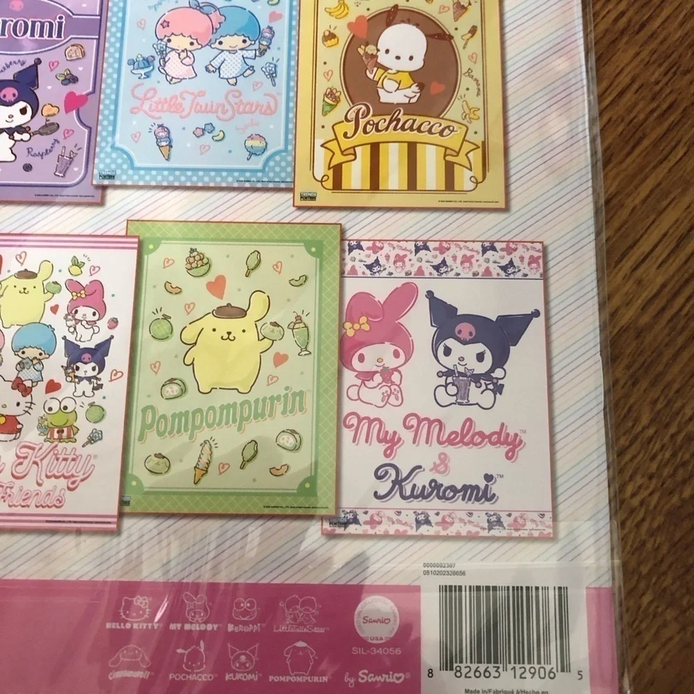 Hello Kitty and Friends 12 posters set Wall Art